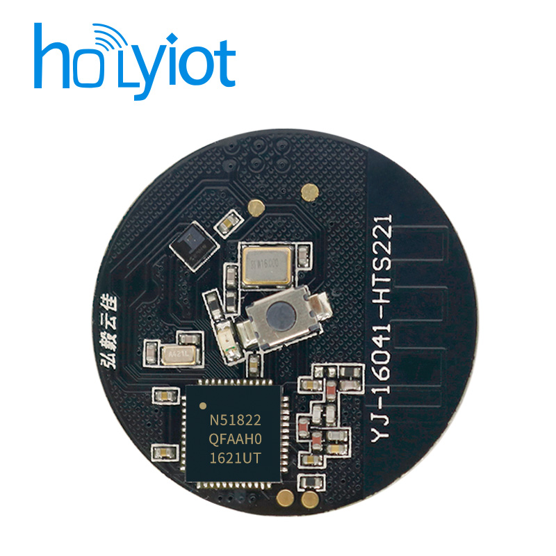 Bluetooth 4.2 nRF51822 ibeacon temperature sensor and humidity sensor HTS221 